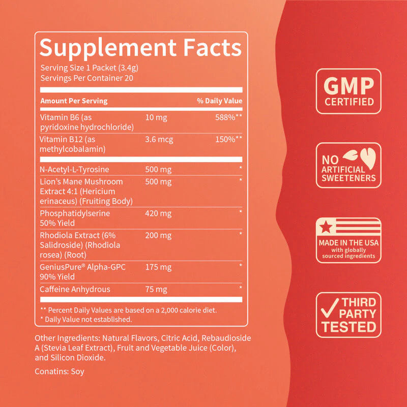 Nello™ Superfocus Drink Mix | Limited Time Deal